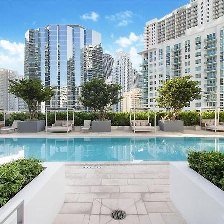 Lovely Upscale Condo Gorgeous View 2Bd 2Bath In Brickell Miami Bagian luar foto